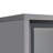 60.6'' Freestanding Display Cabinet With 2 Storage Drawers