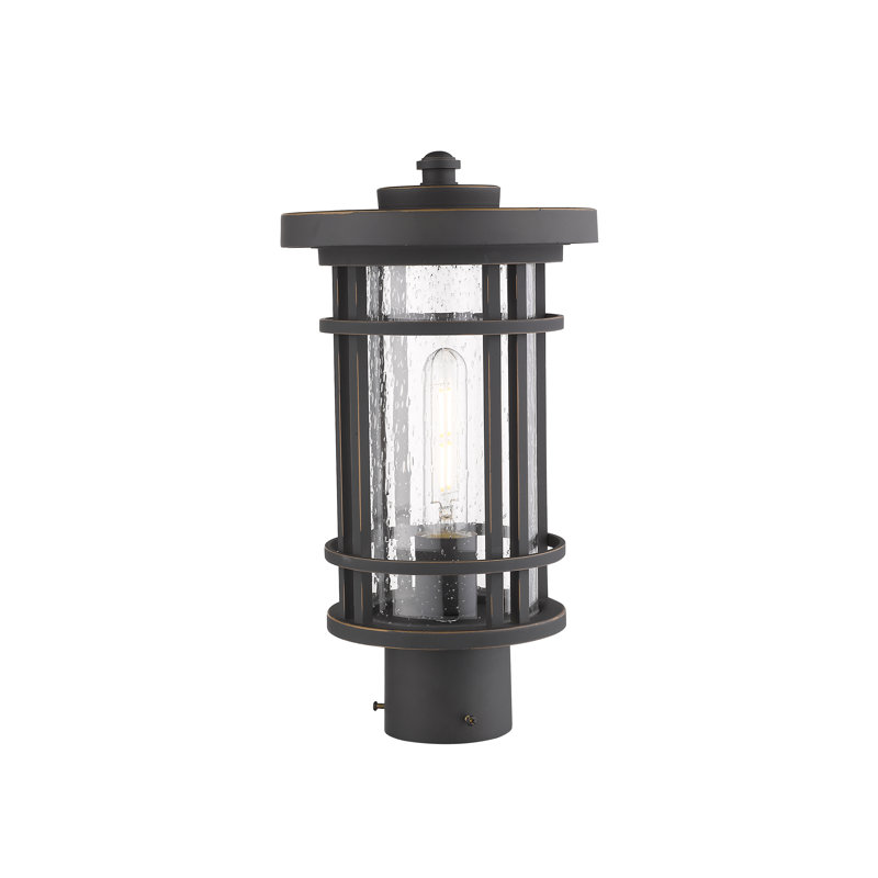 Maag Seeded Pier Mount Light, Oil Rubbed Bronze