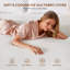Surmatelas en mousse viscoélastique gélifiée 3 po pour soulager les maux de dos, housse amovible et sangles réglables  -683058401-683058402
