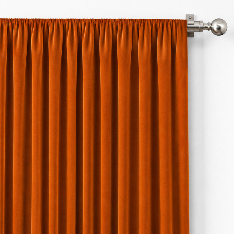 Solid Velvet | Velluto Fabric, Spice