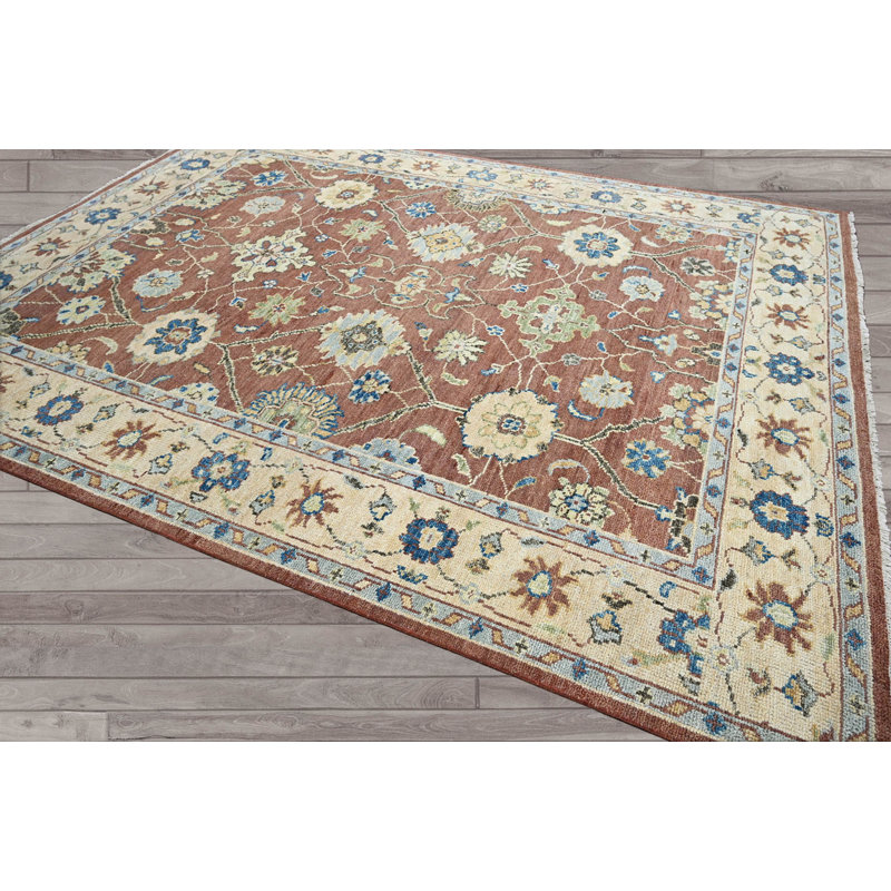Tapis brun unique Melik, 10 pi x 14 pi