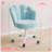 Petal Swivel Task Chair with Tufted Back – Adjustable Height Make-Up Chair for Vanity & Office-129051411