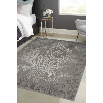 Abstract Machine Tufted Area Rug
