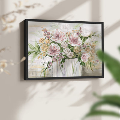 Soirée de printemps - Reproduction encadrée - Restickable