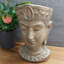 Lynn HEAD PLANTER 30cm Stone Effect
