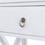 Table de bout, table d'appoint avec 1 tiroir et tablette de rangement Night Night Modern