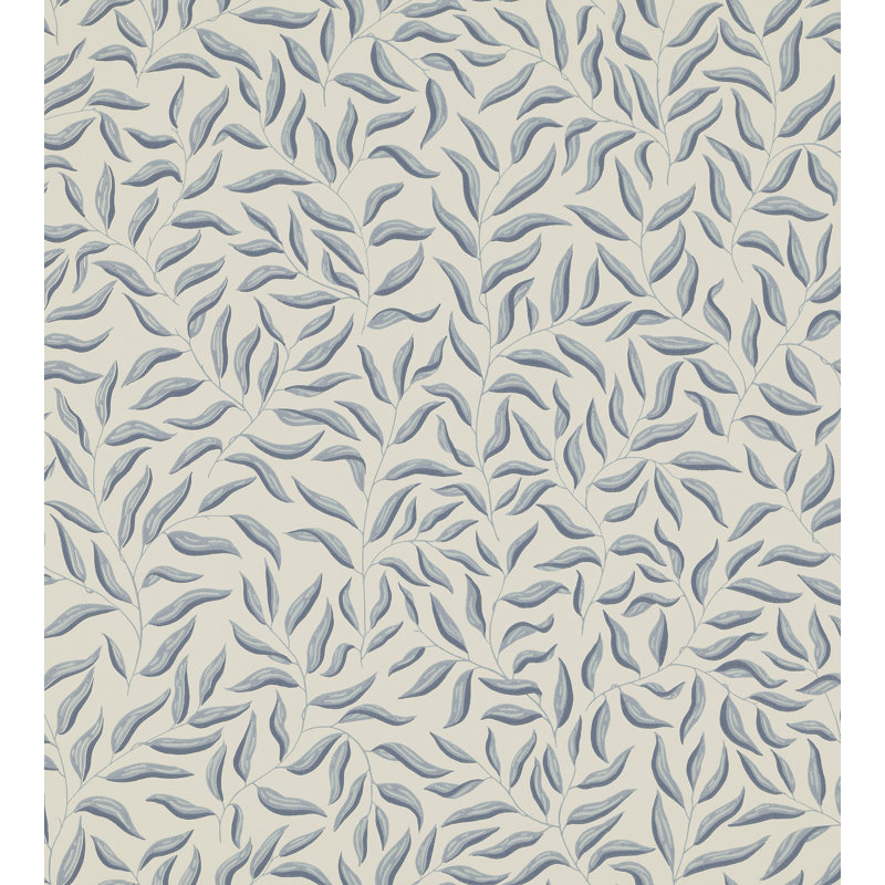 Arv Floral Wallpaper Roll by Sara Bergqvist, Blue