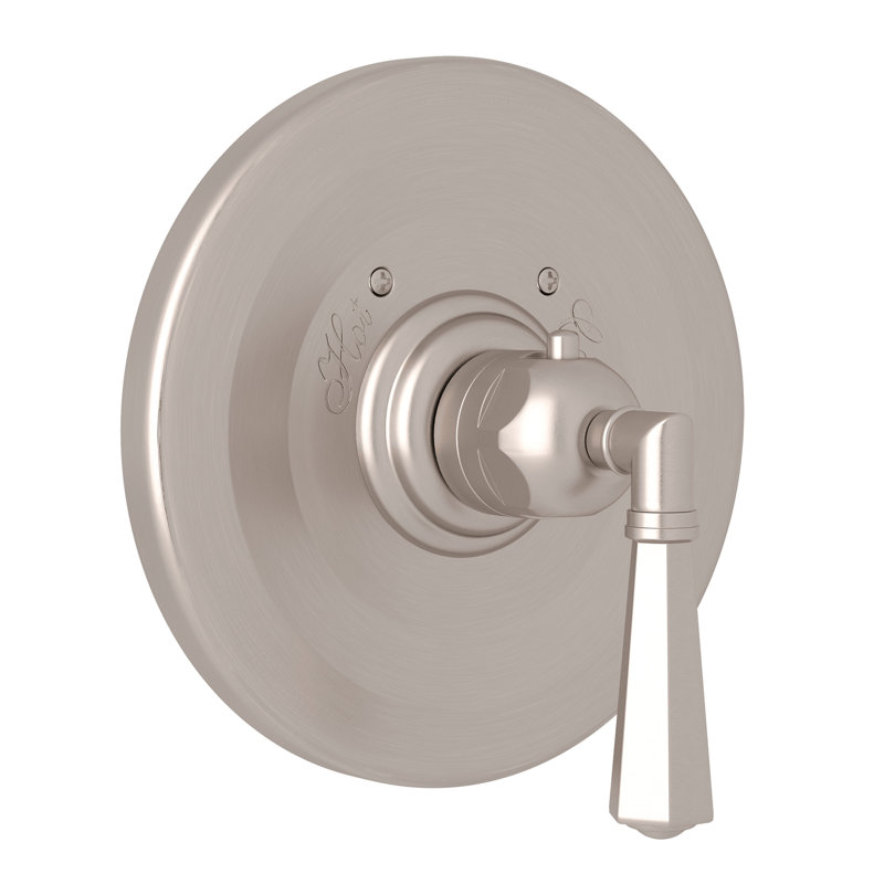 Palladian® Bath 3/4" Thermostatic Trim Without Volume Control, Satin Nickel