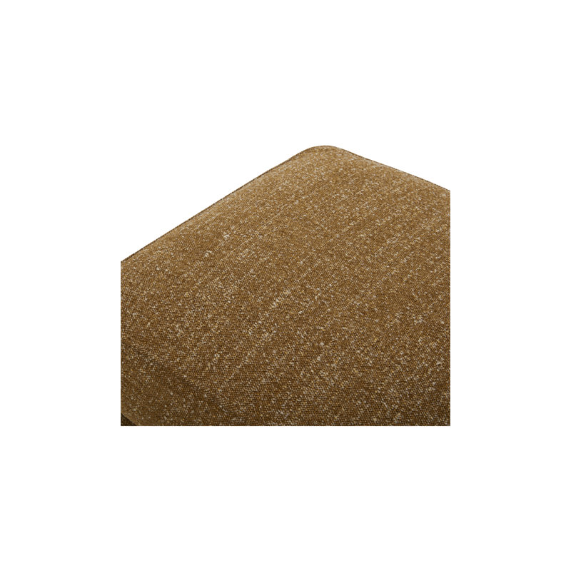 Donia Upholstered Slipper Chair, Amber Glow Mustard Tweed