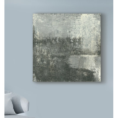 Gray Abstract III by Elena Ray - Wrapped Canvas Graphic Art
