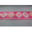 Tapis turc tissé à la main en mauve Herki, parfait pour la cuisine et les escaliers