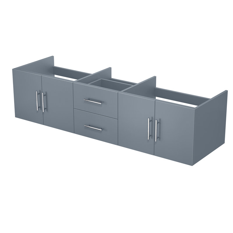 72 po X P 22 po Meuble-lavabo double D 4, Gris foncé
