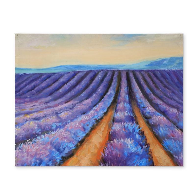 Lavender Fields Polyester Placemat - Botanical Bedroom Decor