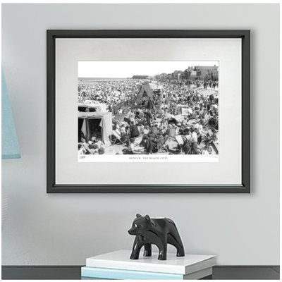 Redcar, The Beach C1955 - Single Picture Frame Print
