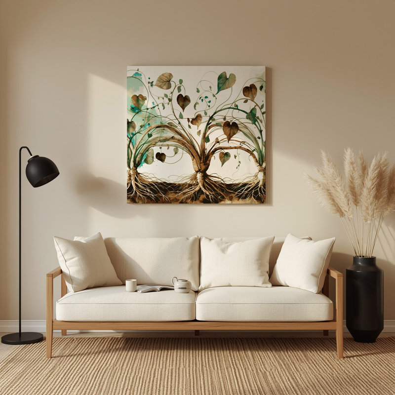Légumes, art mural en métal beige Ahipa, H 12 po x l 12 po