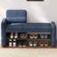Polyester Upholstered Storage Bench