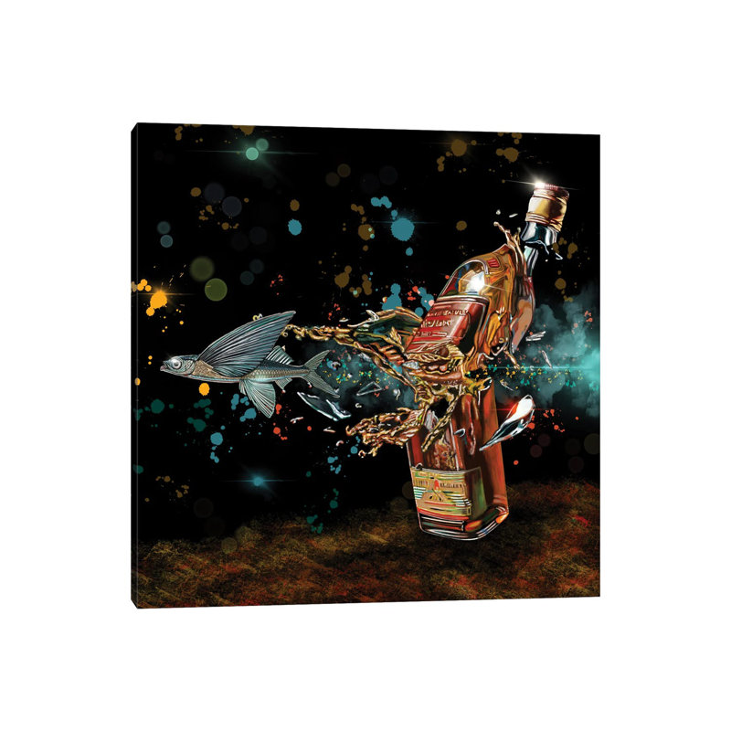 Diffusion Of Magic by J.Bello Studio - Gallery-Wrapped Canvas Giclée on Canvas, 66.04 cm H x 66.04 cm W, Wrapped Canvas