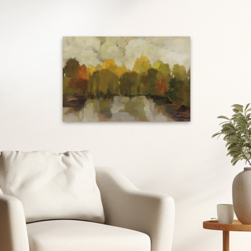 Automne automne - saules d'automne, H 16 po x l 24 po