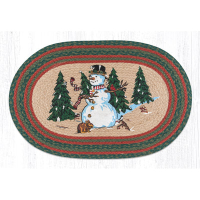 OP-246 Winter Wonderland Oval Patch 20"x30"