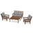Vineyard 4-Piece Deep Seating Set-131205541-131205557