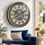 Horloge murale avec engrenages en mouvement THE-GEARS NO-LI_ 24 po KRISTIANSAND