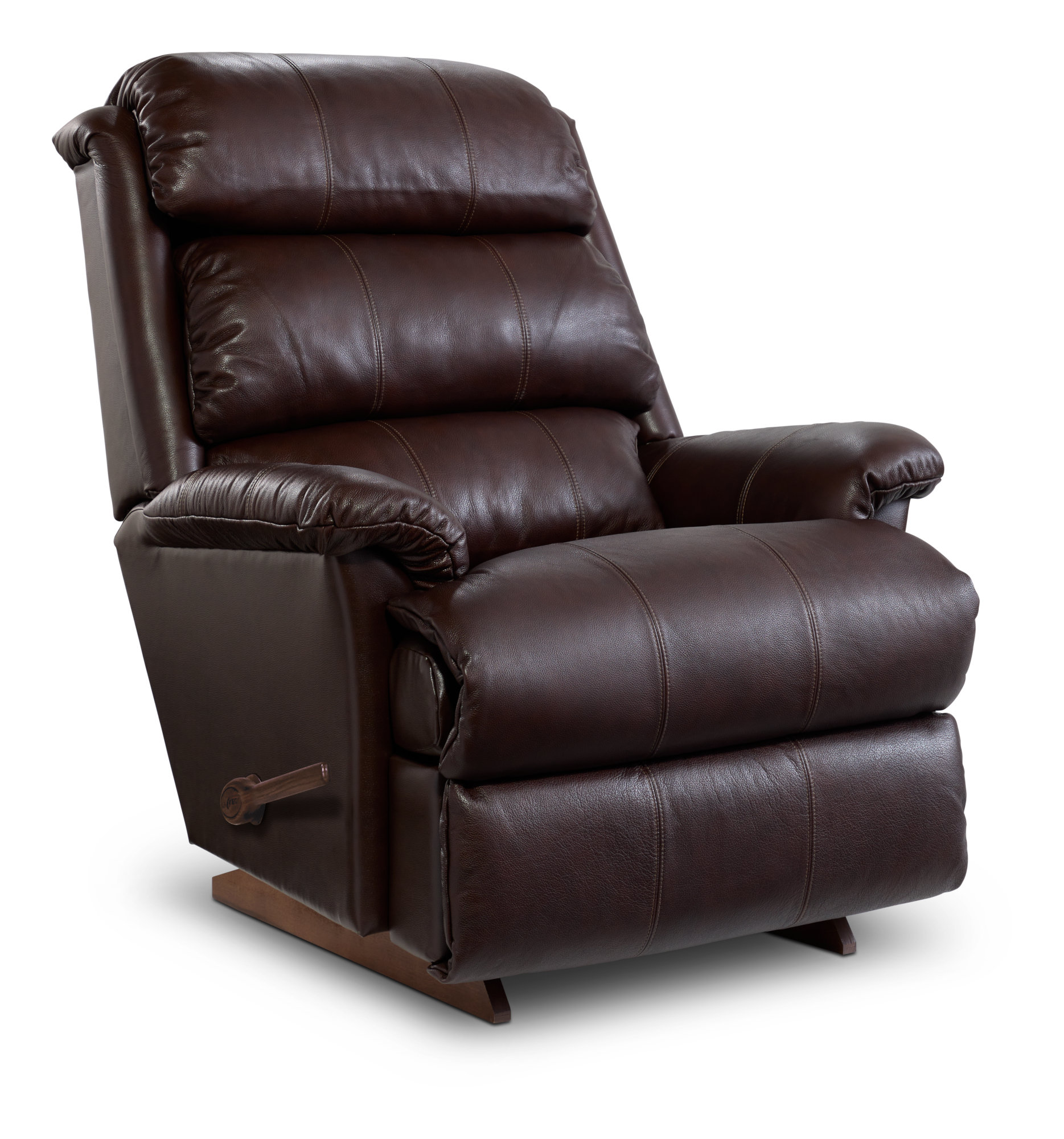 La-Z-Boy Astor Manual Leather Match Rocking Recliner & Reviews 