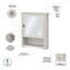 Ensemble de meuble-lavabo double avec miroir -577371304