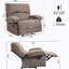 Fauteuil inclinable manuel surdimensionné pour le salon-77814160