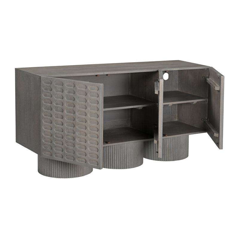 Arellys 58.5'' Solid Wood Sideboard