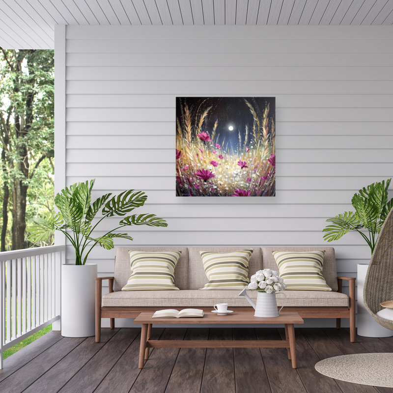 Jennifer Taylor, art de la lune sur toile extérieure no 1, H 14 po x l 14 po