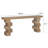 78" Wood Console Table