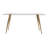 Jano Glass Top Metal Base Dining Table-58916958