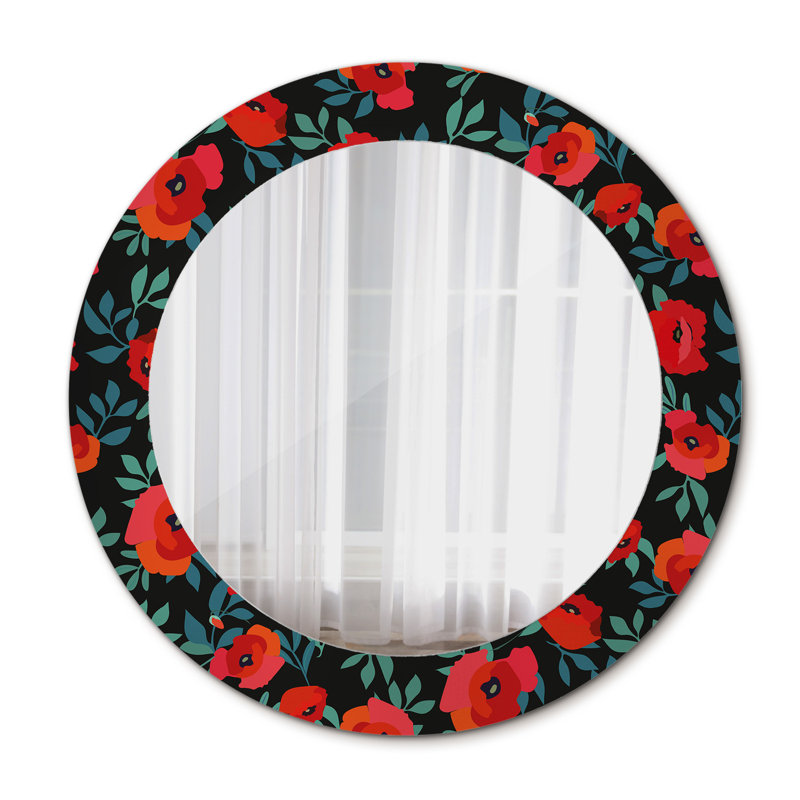 Huldar Glass Flat Wall Mirror