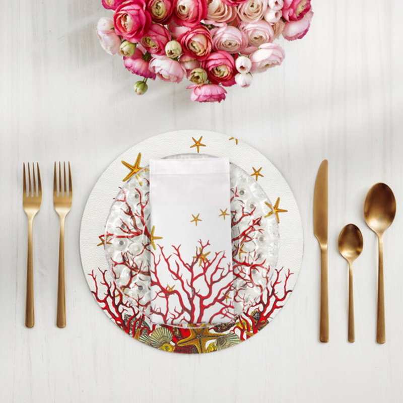 Coral Tabletop Set