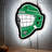 NHL LED Helmet Shaped Lighted Wall Sign-73091878