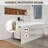 60 Inch Acrylic Rectangular Alcove Soaking Bathtub, Rectangle 60-Inch X 30-Inch Alcove Bath With Integral Apron, Integral Flange And Drain, White,Chrome Pop-Up Drain-104481937