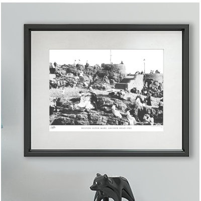 Weston-Super-Mare, Anchor Head 1902 - Single Picture Frame Print