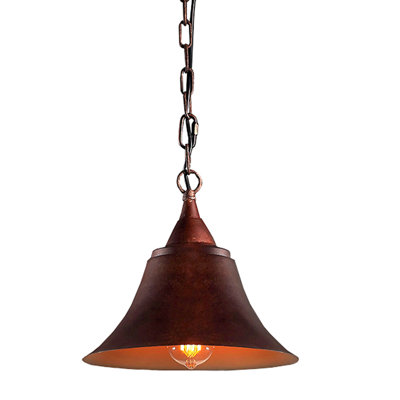 Luminaire suspendu conique à 1 lumière Hadlow