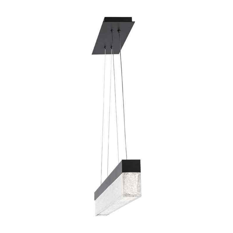 Effervescent 1 - Light LED Pendant, Black