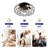 15.7" Matte Black Cage Ceiling Fan 