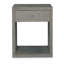Caribe 1 - Drawer Solid Wood Nightstand-51383108