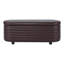 Banc de rangement en similicuir Teit-1572333193