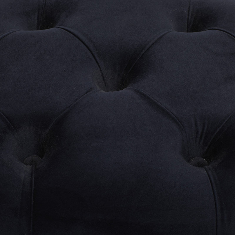 Banc en fer Berlin, Noir