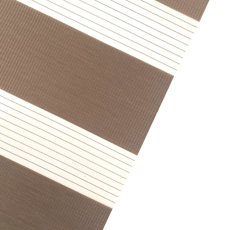 Semi Sheer Zebra Shades, 120x250, brown