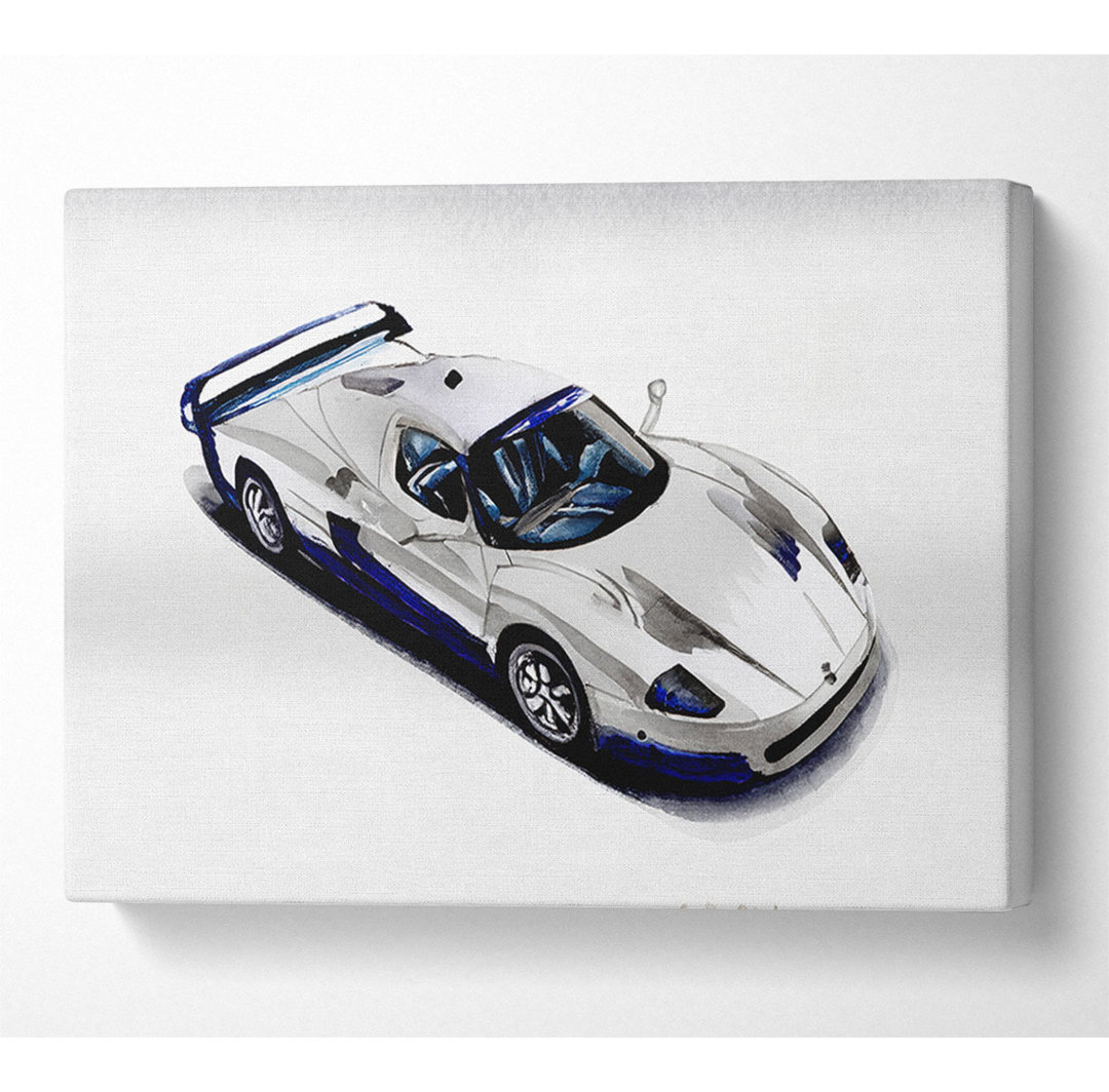 Maserati Racing Machine - Kunstdrucke auf Leinwand - Wrapped Canvas