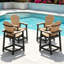 Chaise de bar d'extérieur Hdpe Adirondack-330523853