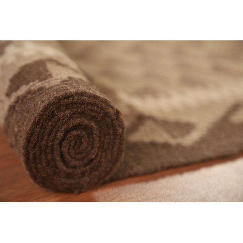 Reversible Wool Kilim Oriental Area Rug 7x10