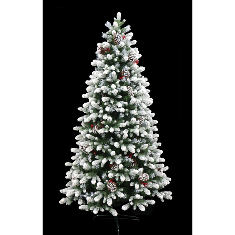 Artificial Spruce Christmas Tree, 6' Height