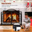 Robinett 1 Panel Iron Fireplace Screen