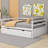 Cerasella Daybed with Trundle Bed-1262398431